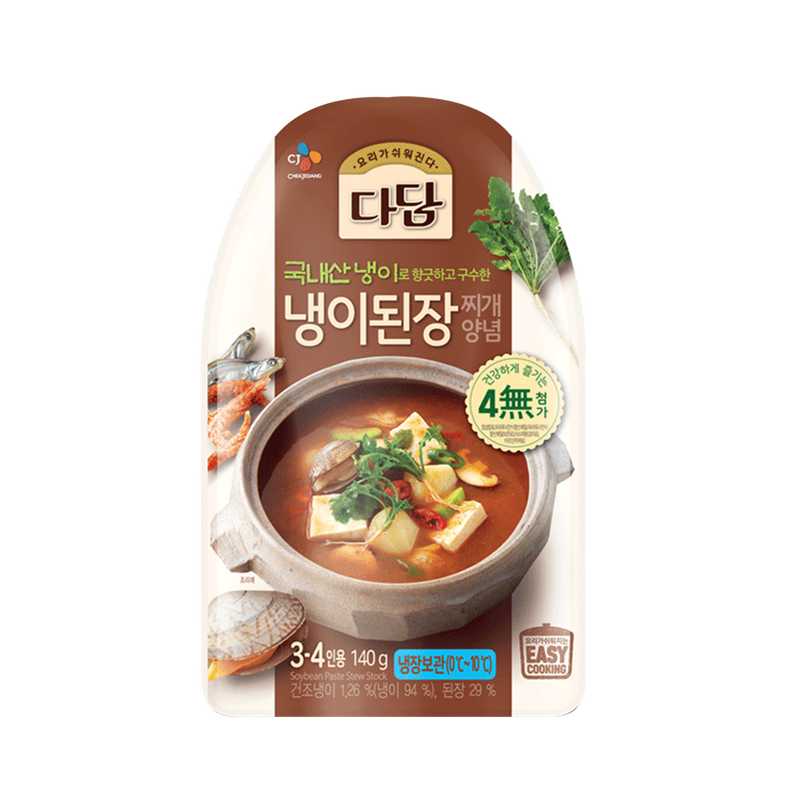 CJ Soybean Paste For Stew Pouch 140g