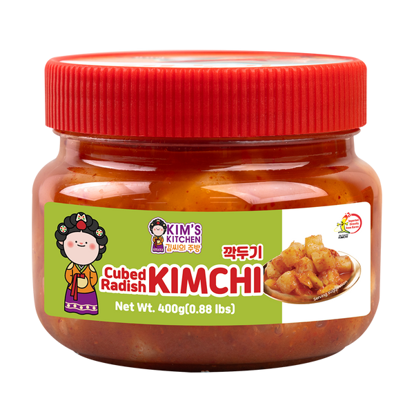 KIM'S KITCHEN Cubed Radish Kimchi 400g