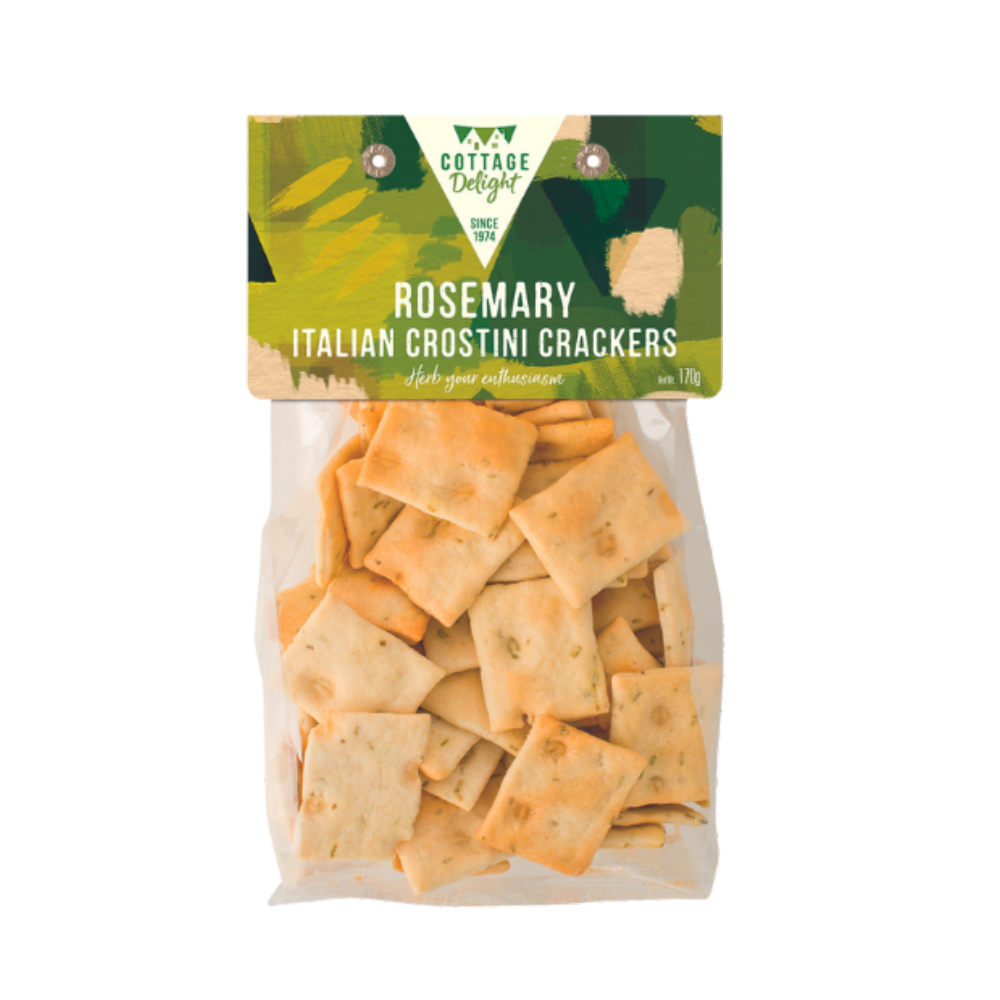 COTTAGE DELIGHT Rosemary Italian Crostini Crackers 170g
