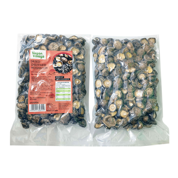 VEGAN VILLAGE Dried Shiitake Mushroom 1kg