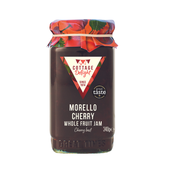 COTTAGE DELIGHT Morello Cherry Whole Fruit Jam 340g - Longdan Official