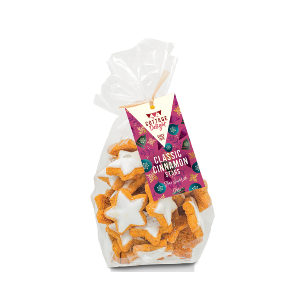COTTAGE DELIGHT Classic Cinnamon Stars 175g