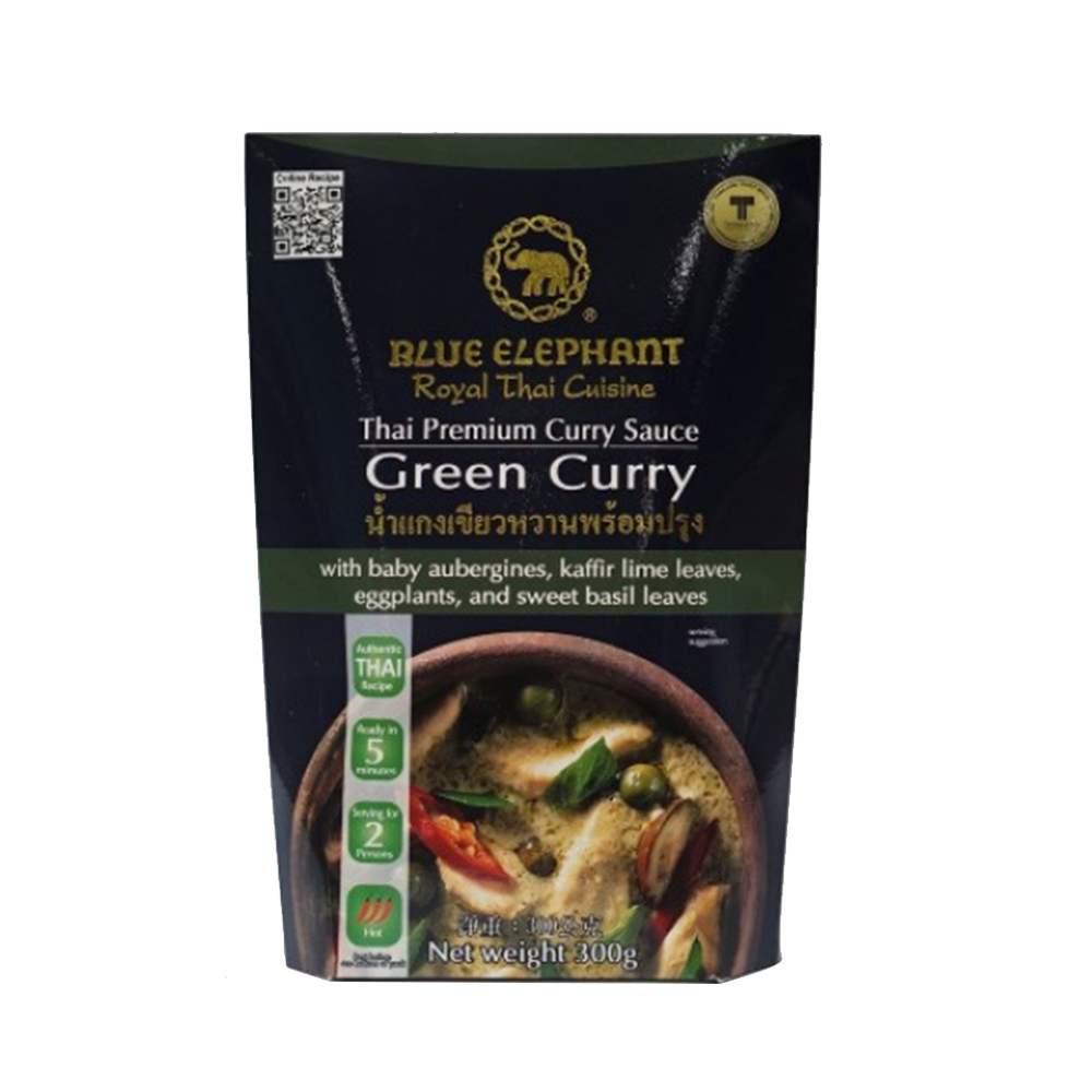 BLUE ELEPHANT Thai Curry Sauce Green Curry 300g