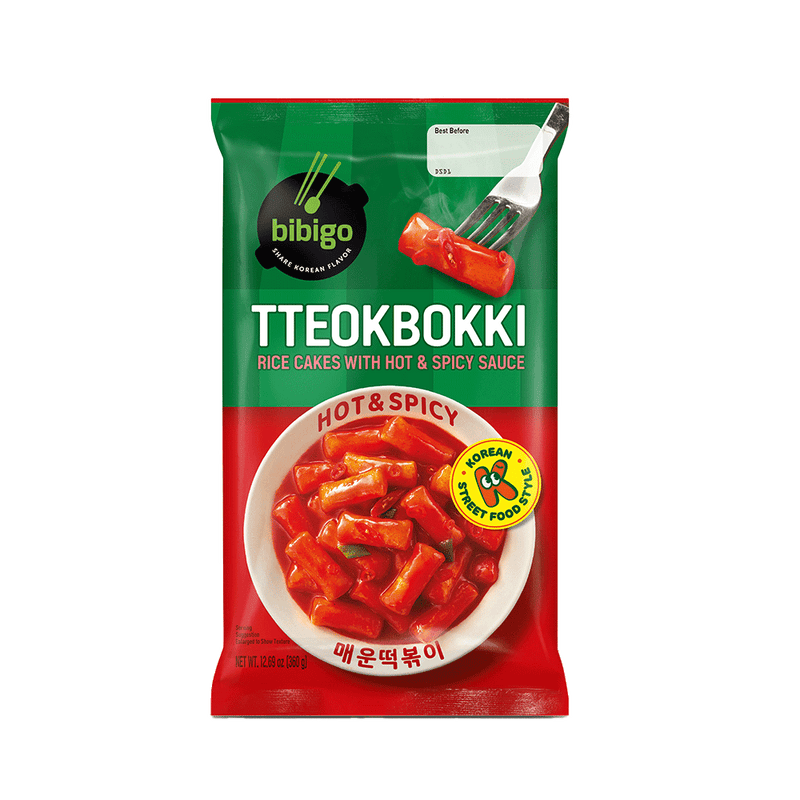 CJ BIBIGO Tokpokki Pouch Hot & Spicy 360g