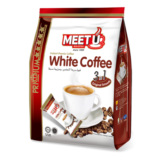 MEETU Primium White Coffee 3in1 400g - Longdan Official