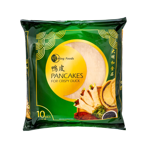 MING FOODS Pancakes For Crispy Duck 10 x 10 pcs 1kg (Frozen) - Longdan Official