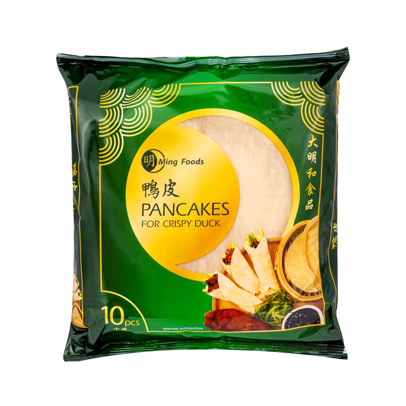 MING FOODS Pancakes For Crispy Duck 10 x 10 pcs 1kg (Frozen) - Longdan Official