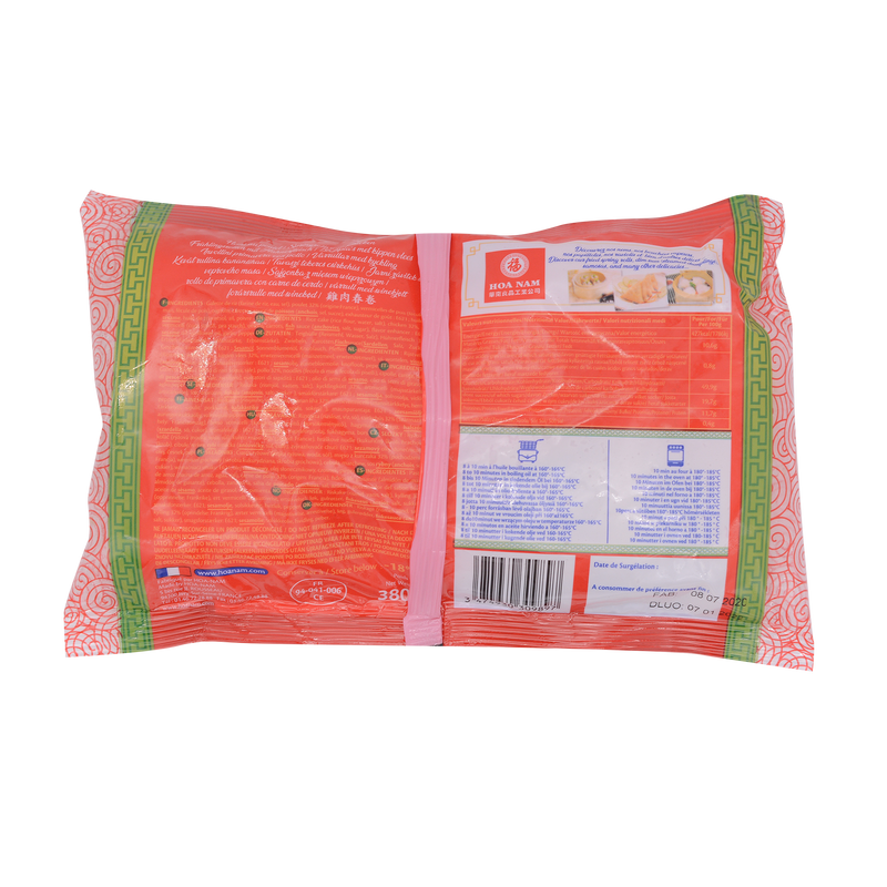 Hoa Nam Chicken Springroll / Cha Gio Ga 380g (Frozen) - Longdan Online Supermarket