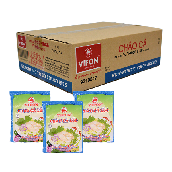 Vifon Instant Porridge Fish Flavour 50g (Case 50) - Longdan Official
