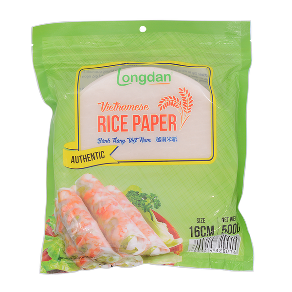 Longdan Rice Paper 16cm 500g - Longdan Online Supermarket