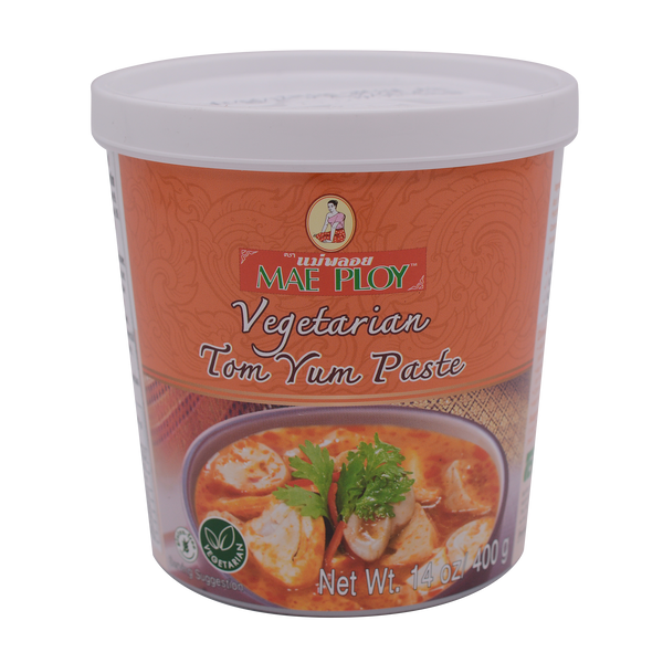 Mae Ploy Vegetarian Tom Yum Curry Paste 400g - Longdan Online Supermarket