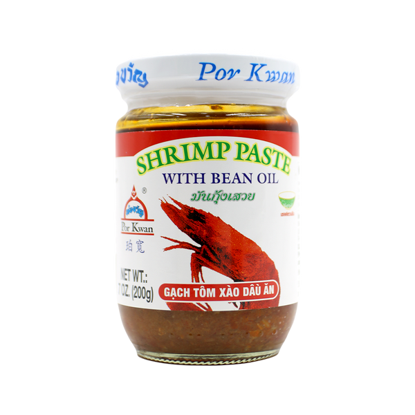POR KWAN Shrimp Paste In Bean Oil 200g - Longdan Official