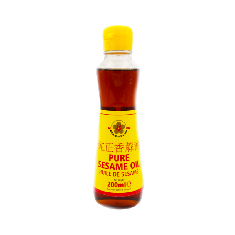 GOLD PLUM Pure Sesame Oil 200ml - Longdan Official