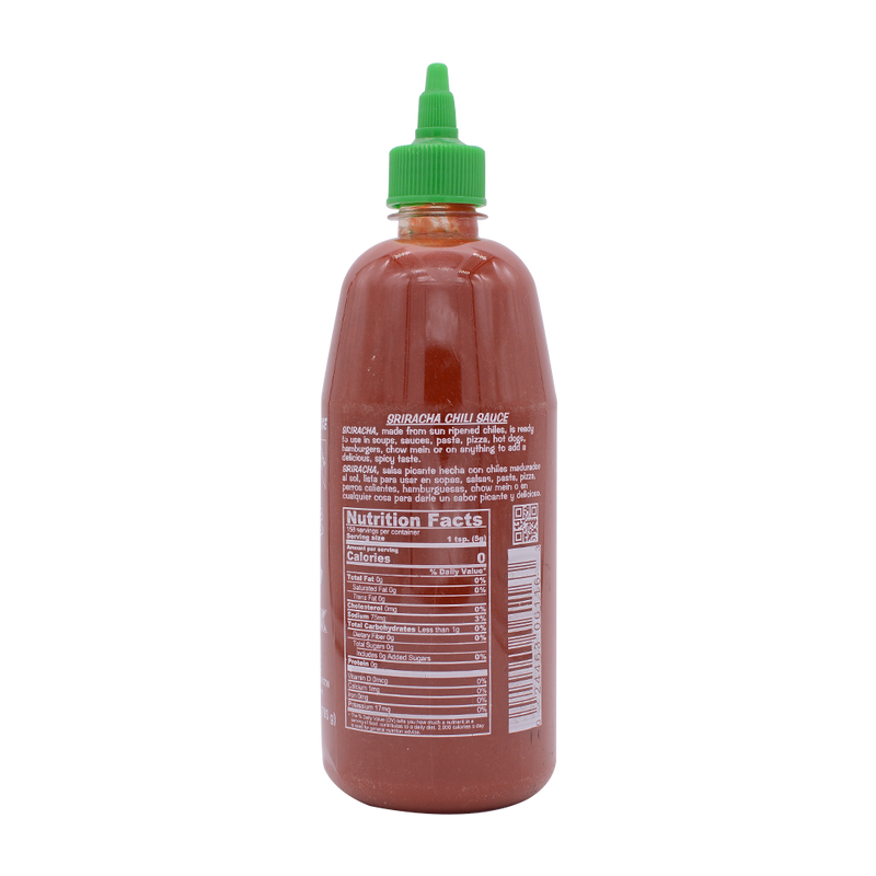 Huy Fong Sriracha Hot Chilli Sauce Usa 793g - Longdan Online Supermarket