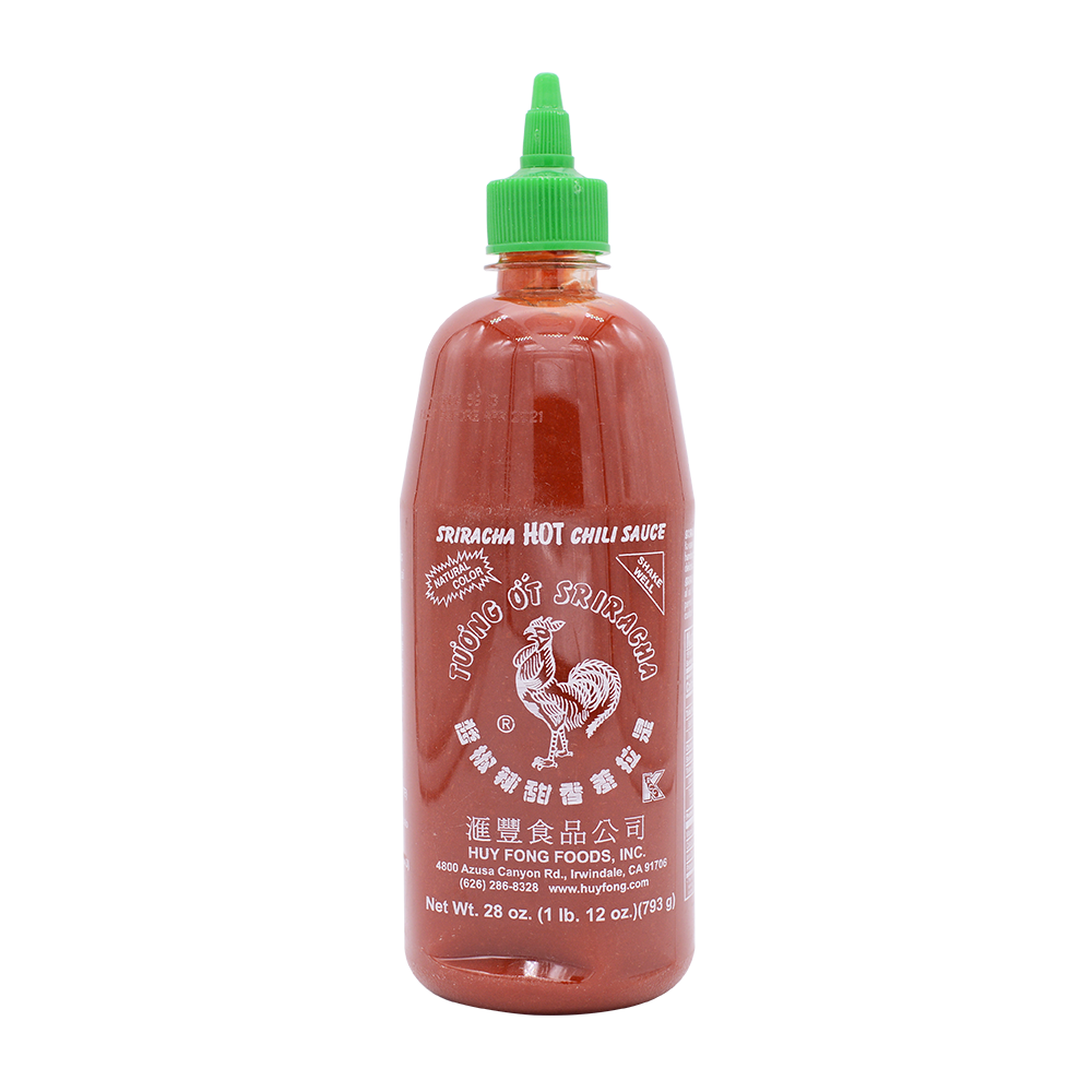 (2) Huy shops Fong Real Sriracha 28oz