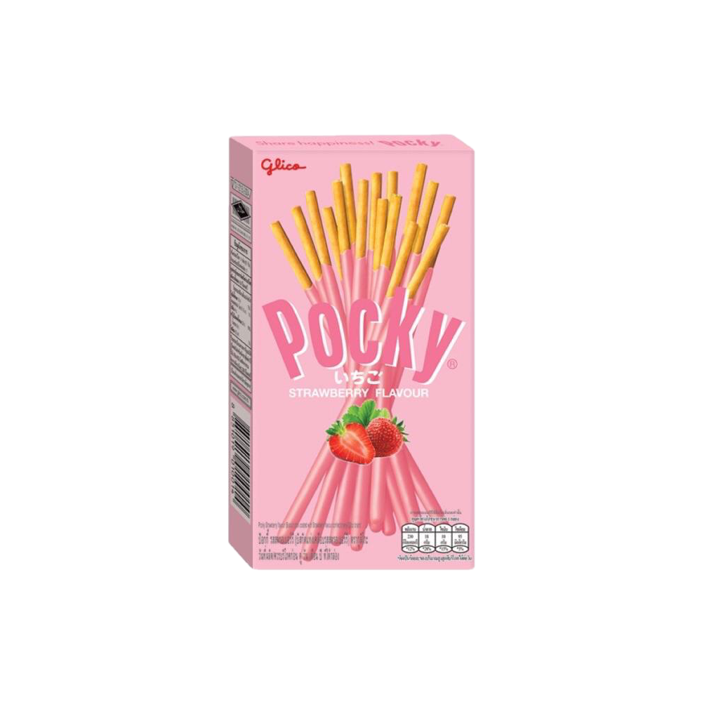 Pocky Strawberry Flavour Biscuit Sticks Price - Buy Online at