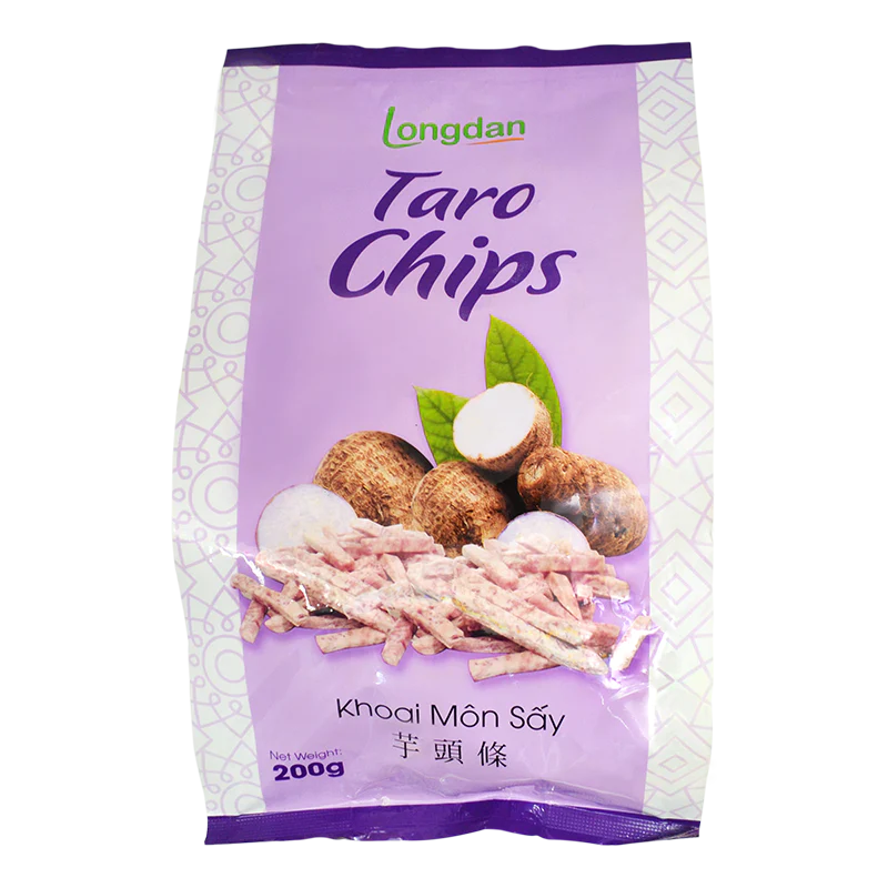 Longdan Taro Chips 200g (Case 25)