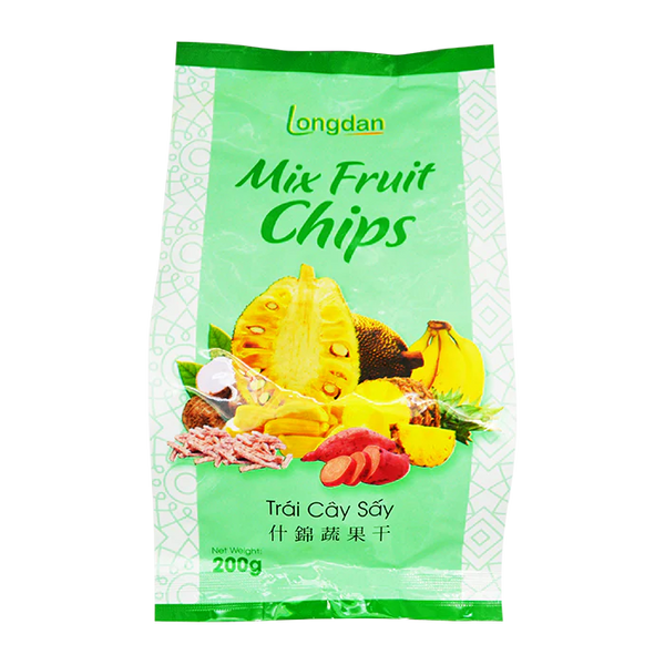 Longdan Mix Fruit Chips 200g (Case 25) - Longdan Official