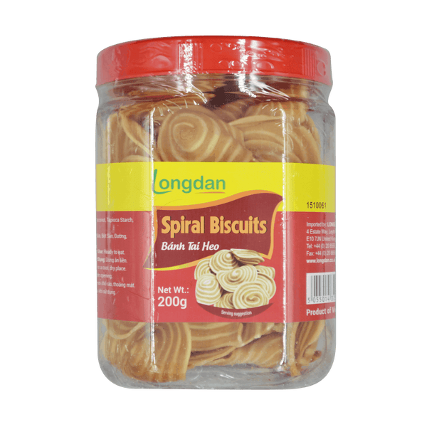 Longdan Spiral Biscuits 200g - Longdan Online Supermarket