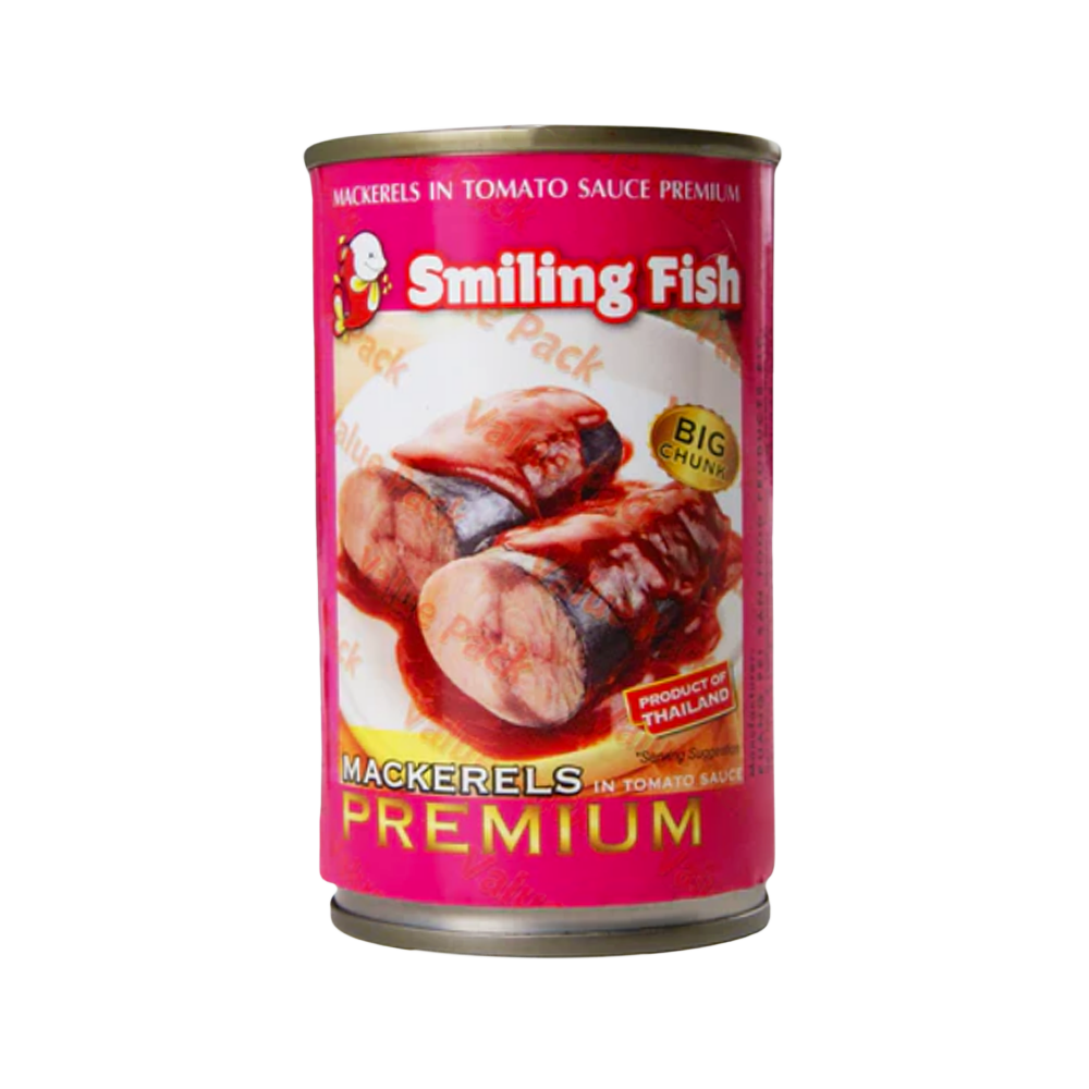SMILING FISH Mackerel In Tomato Sauce 155g Twin Pack