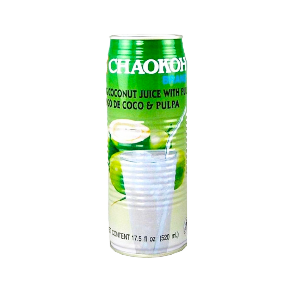 CHAOKOH Young Coconut Juice With Pulp 520ml