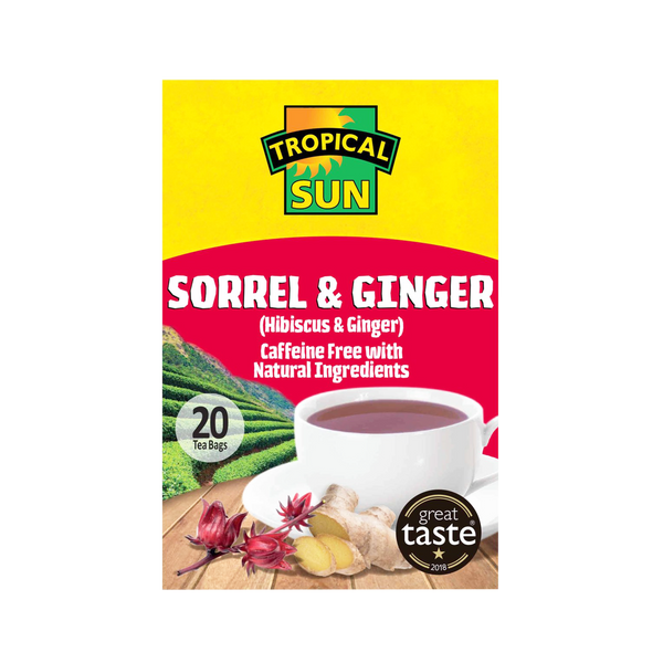 TROPICAL SUN Tea Sorrel Ginger 40g - Longdan Official