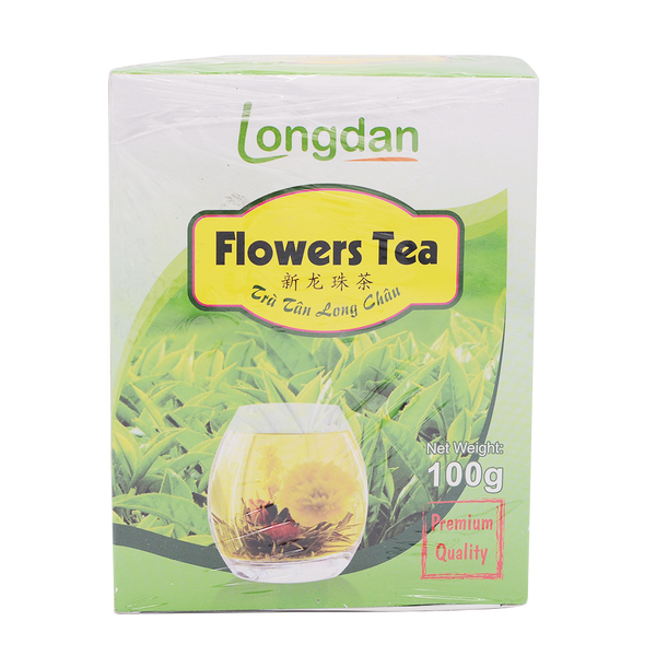 Longdan Flower Tea/Tra Tan Long Chau 100g - Longdan Online Supermarket