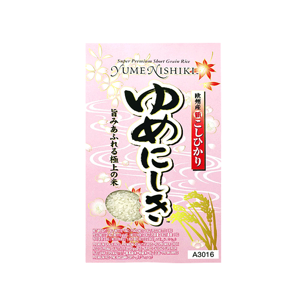 YUME NISHIKI Short Grain Rice 1kg