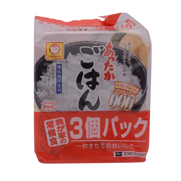 Toyo Suisan Attaka Packed Rice (200g x 3) - Longdan Online Supermarket