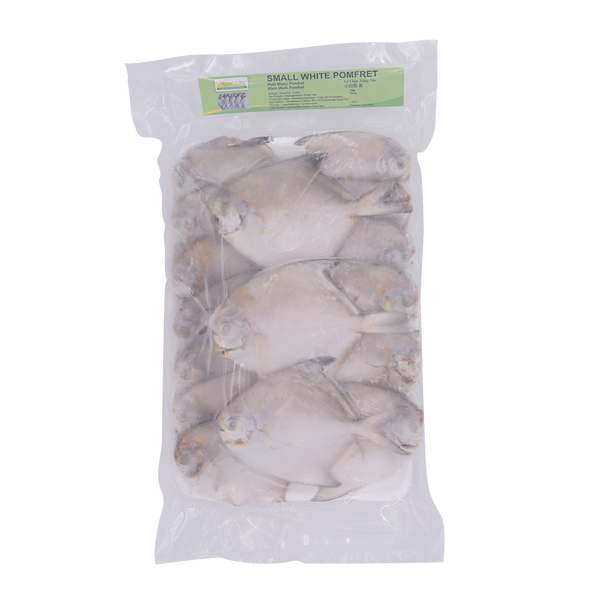 Small White Pomfret 1kg (Frozen) - Longdan Online Supermarket