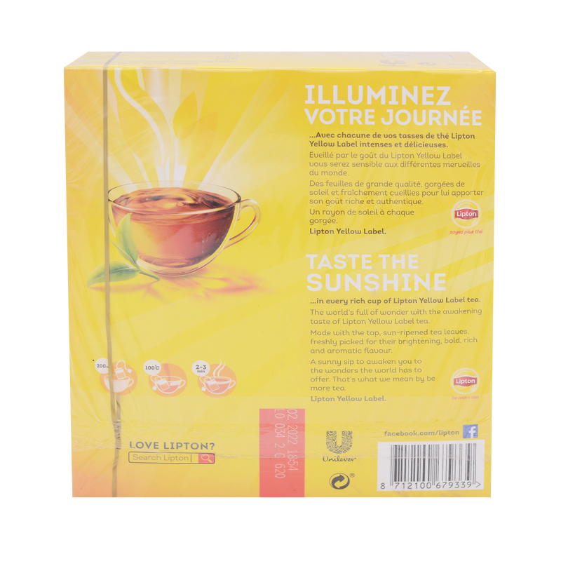 Lipton Yellow Label Tea 200g - Longdan Online Supermarket