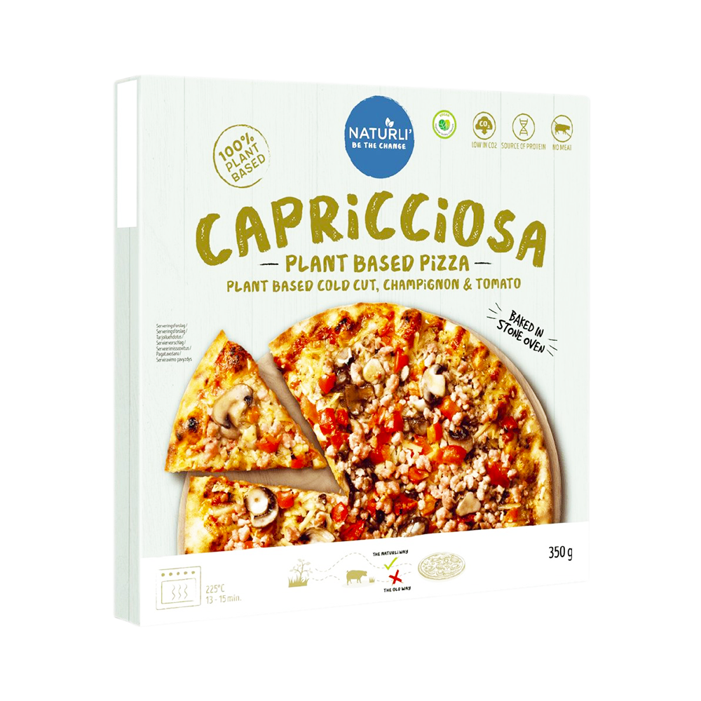 NATURLI Pizza Capriciossa 350g (Frozen)