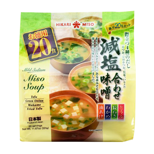Hikari Miso Instant Mix Less Salt 331g - Longdan Online Supermarket