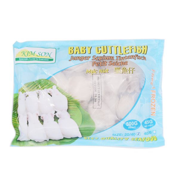 Kim Son Baby Cuttlefish 20/40 500g (Frozen) - Longdan Online Supermarket