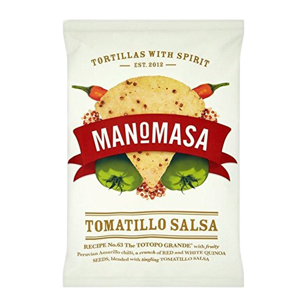 MANOMASA Tortilla Tomatillo Salsa 140g