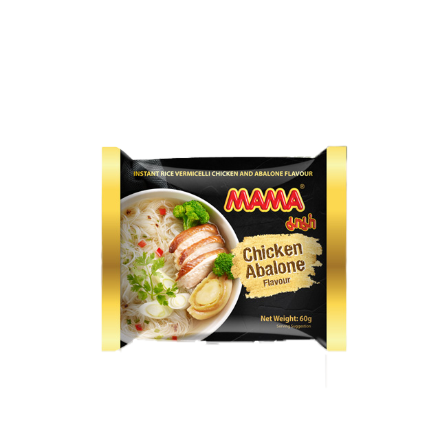 MAMA Rice Vermicelli Chicken & Abalone 60g - Longdan Official