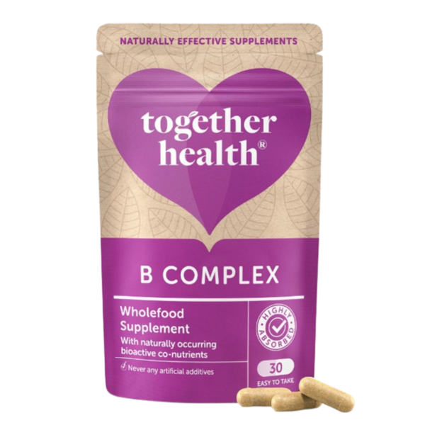 TOGETHER HEALTH WholeVit Vitamin B Complex 30 caps - Longdan Official