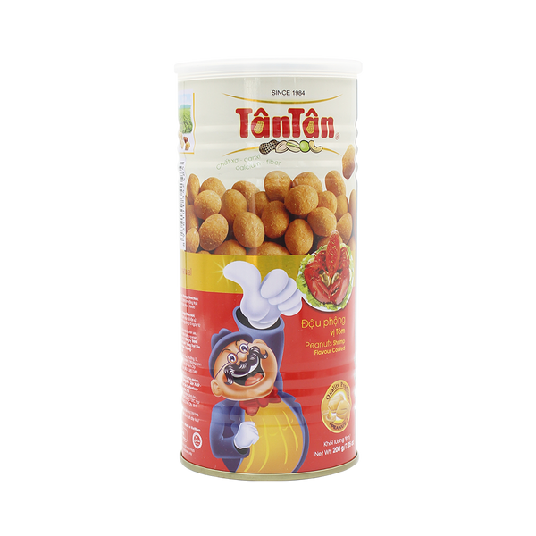 Tan Tan Peanuts Shrimp Flavour Coated 200G (Case 24) - Longdan Official