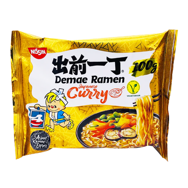 NISSIN EU Demae Ramen Japanese Curry 100g - Longdan Official