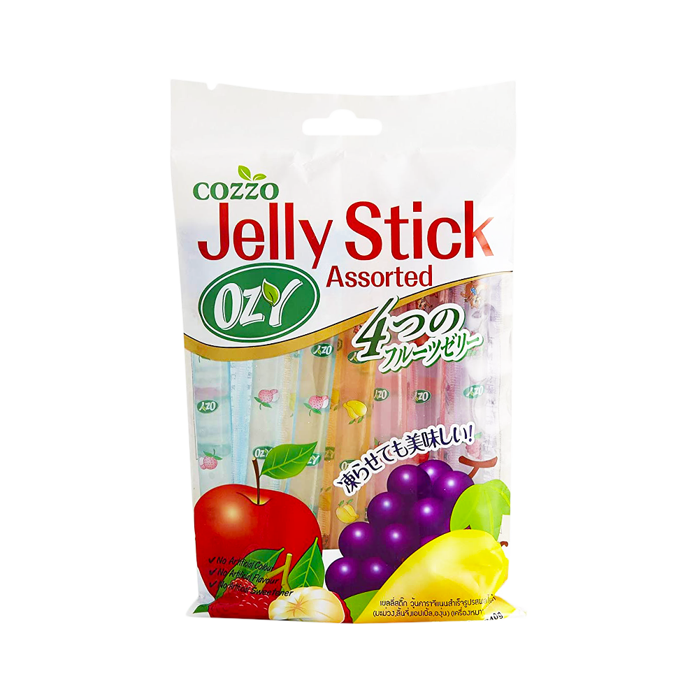COZZO OZY フルーツゼリースティック アソート (12本入) 240g