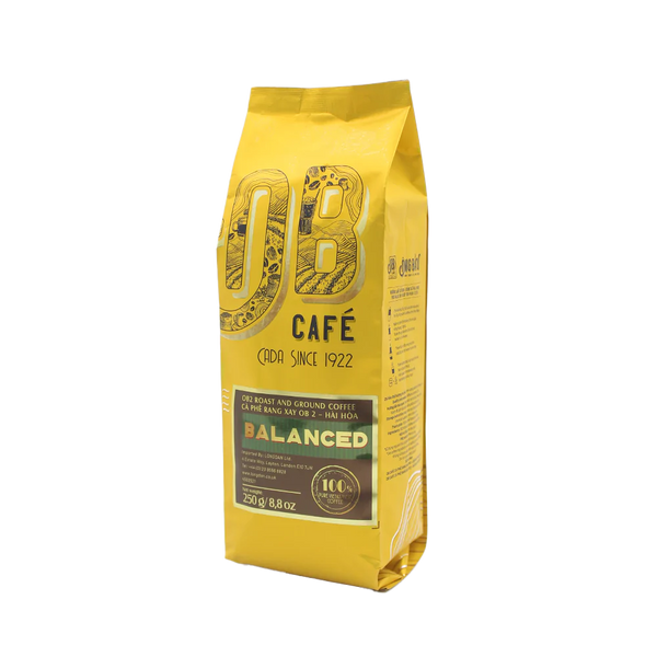 Ong Bau Balanced Ground Coffee 250g (Case 20) - Longdan Official