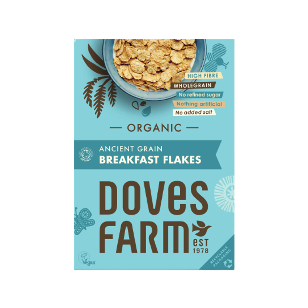 DOVES FARM Breakfast Flakes 375g