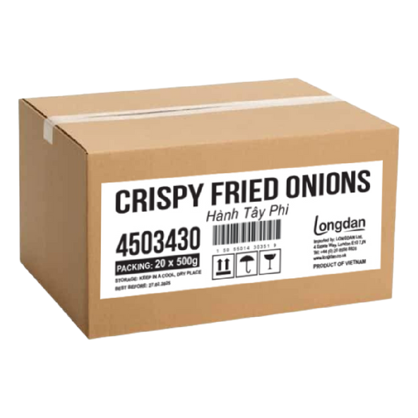Tofuhat Crispy Fried Onions 500g (Case20) - Longdan Official