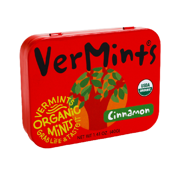 VERMINTS Organic Cinnamon Mints 40g - Longdan Official