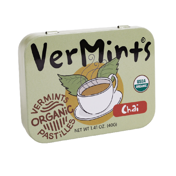 VERMINTS Organic Chai Mints 40g - Longdan Official