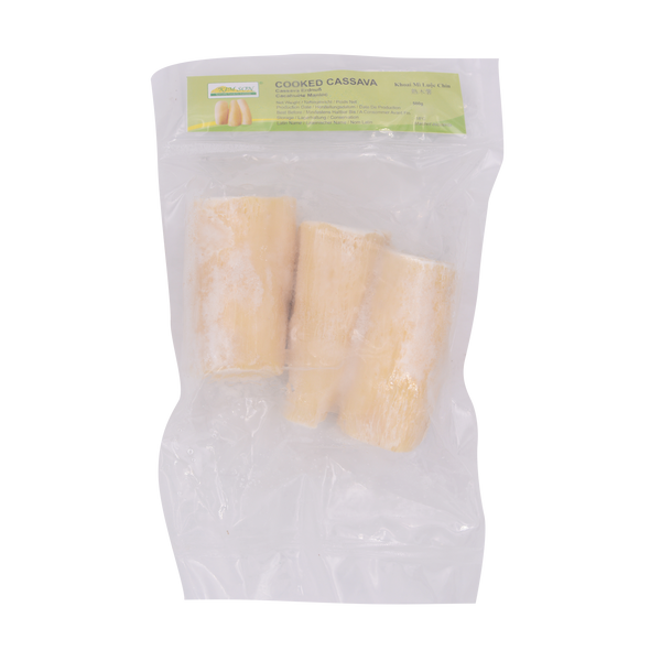 Cooked Cassava 500g (Frozen) - Longdan Online Supermarket