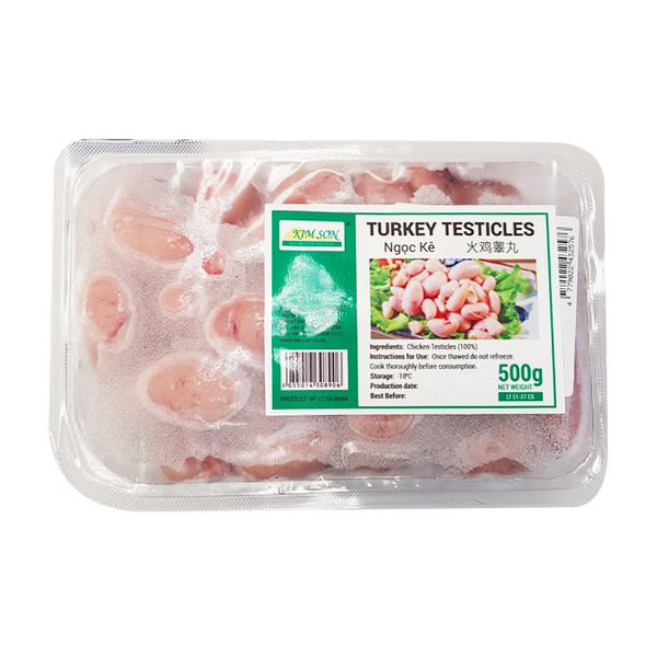 Kimson Turkey Testicles 500g - Ngoc ke (Frozen) - Longdan Online Supermarket