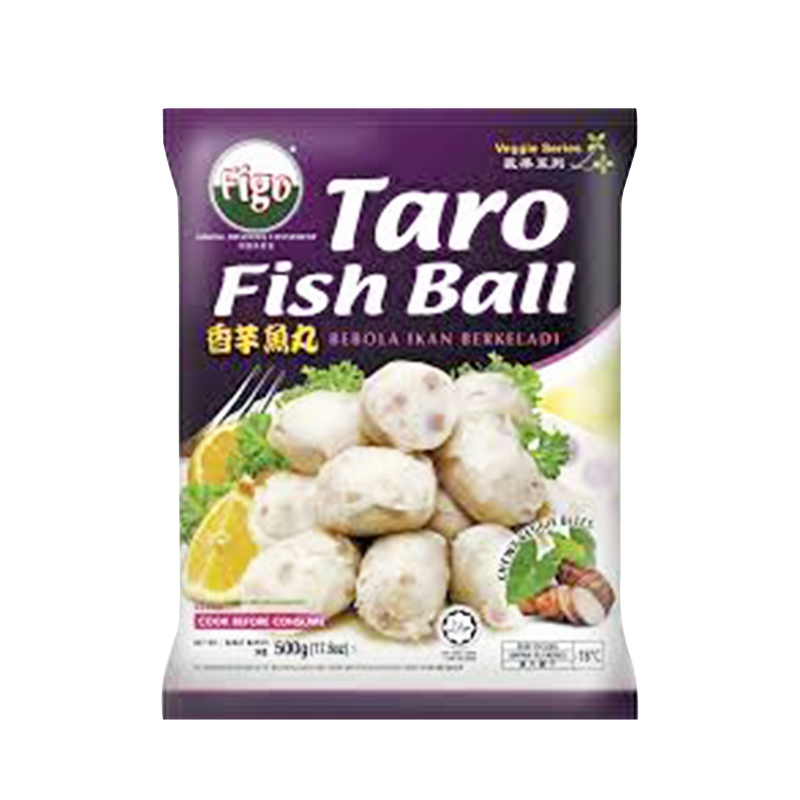 FIGO Taro Fish Ball 500g (Frozen) - Longdan Official