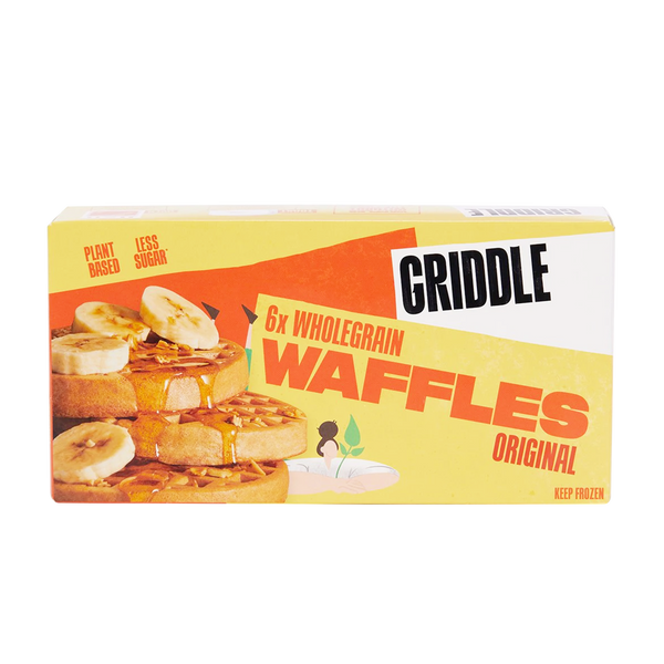 GRIDDLE Original Wholegrain Waffles 192g (Frozen) - Longdan Official