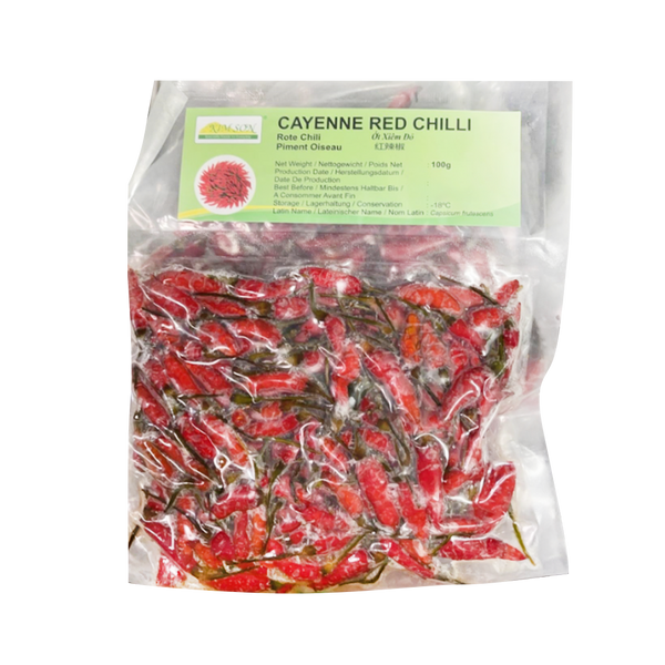 KIMSON Cayenne Red Chilli 100g (Frozen) - Longdan Official Online Store